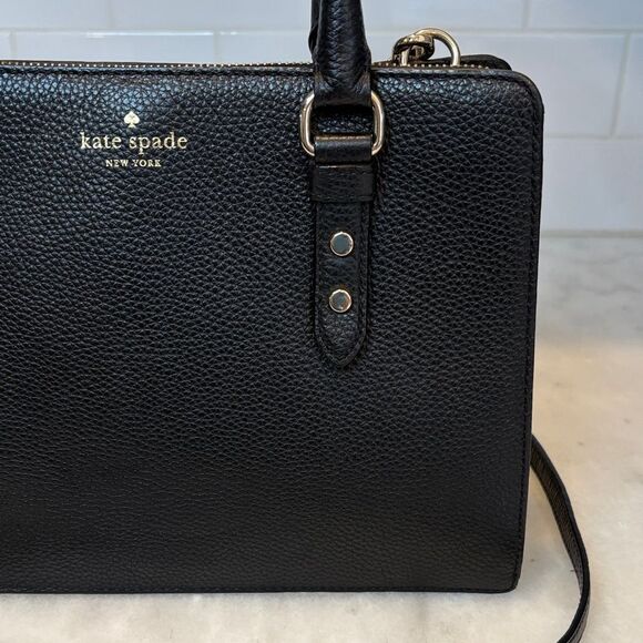 Kate Spade Bag Purse Handbag Leather Mulberry St Lise Pebble Convertible Satchel - Picture 3 of 16